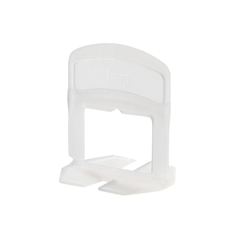 UNIFORM™ Leveling Spacer-Tools-BIHUI-1/32" (1mm) Transparent White-Rep-Tile Tools Canada