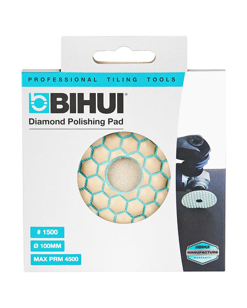 Diamond Polishing Pads 4" Dry or Wet-Tools-BIHUI-Bundle 5 Pack and Save 27%-Rep-Tile Tools Canada