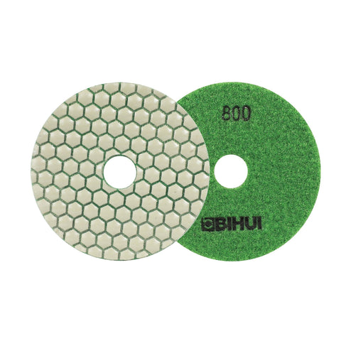 Diamond Polishing Pads 4" Dry or Wet-Tools-BIHUI-800 Grit-Rep-Tile Tools Canada