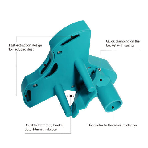 Dust Extraction Bucket Collector-Tools-BIHUI-Bucket Dust Collector-Rep-Tile Tools Canada